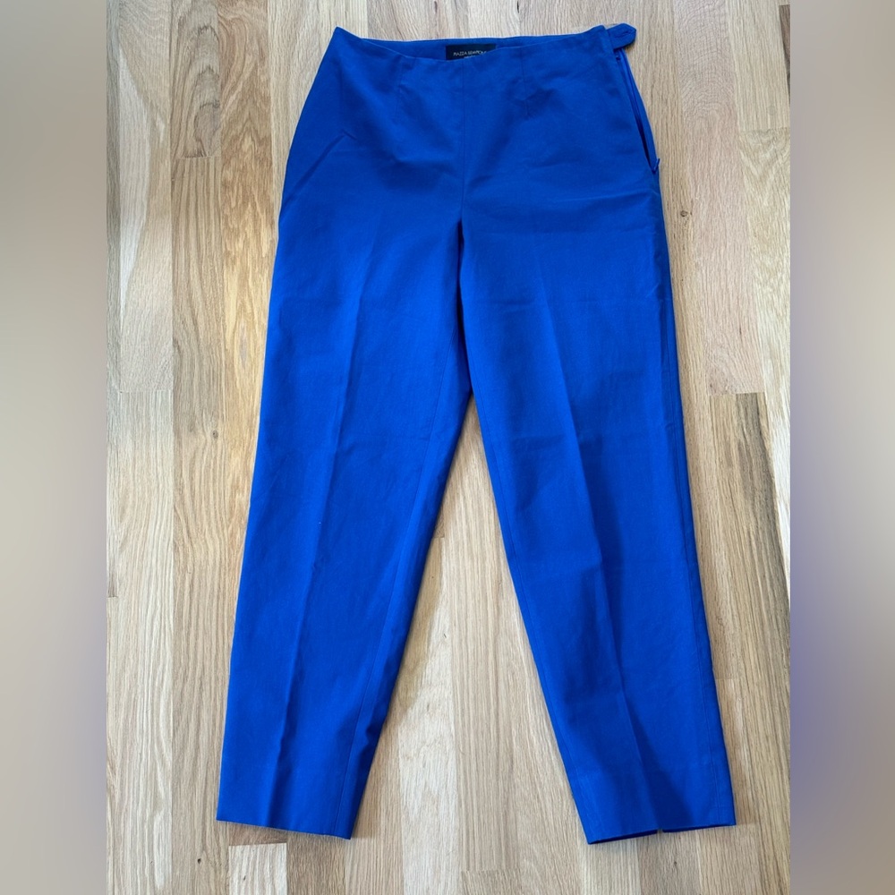Piazza Sempione made in Italy flat front Audrey pants. Size 38